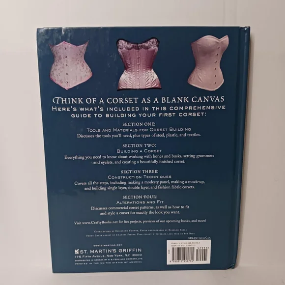 The Basics of Corset Building : A Handbook for Beginners by Linda Sparks - Picture 3 of 5